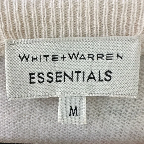 Anthropologie Cashmere White + Warren Essentials Tie Dye Medium Sweater - Picture 3 of 7